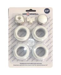Комплект для монтажа радиатора, без кронштейнов 3/4"
