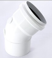 Отвод BAXI 80мм 45 гр. (KHG71401811)